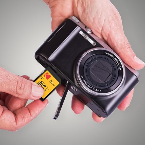Image of Kodak 32GB 10-Pack SDHC Card, UHS-I U1 V10 Premium, up to 85MB /s Read Speed, for Full HD Video and High-Resolution Pictures, Compatible with SDHC Standard (10-Pack)