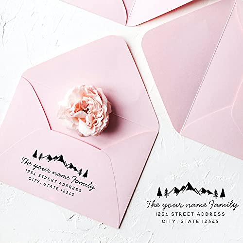 All Square Shape Sizes Professional Customized Stamp Personalized Logo Custom Address Stamp Postage Stamps 8.Thank You Script With Heart Wedding Rubber Stamp #TOP4