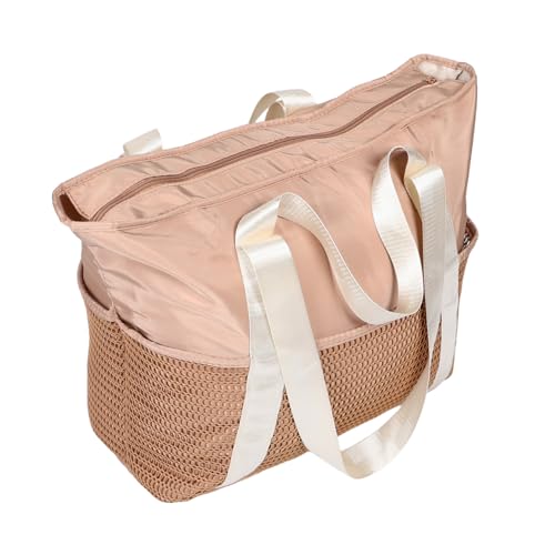 Mipcase Beach Tote Bag for Women Large Capacity Handbag with Convenient Carry Handle Sandproof Design for Pool Vacation and Outdoor Activities