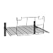 Suncast BMSA5L BMS Loft Shelf-Ceiling Storage Kit, Shed Accessories, Black