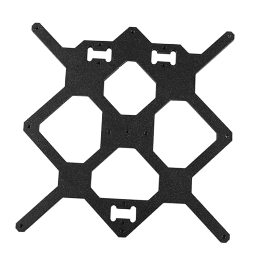 OKUMEYR Y Hot Bed Support Plate and Lmuu Clamp Kit for Printer Accessories Compatible Prusa Printer Parts for Heating Be