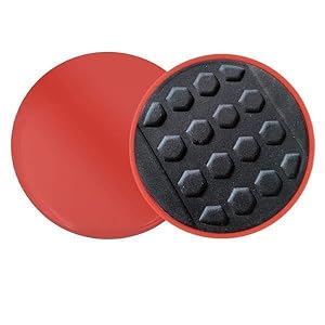 5X Exercise Core Sliders, Sided Exercise Gliding Discs Use on Hardwood Floors, Light and Portable, for Abdominal