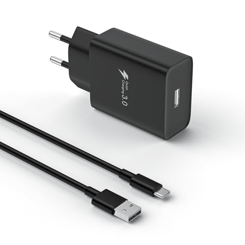 Xiaomi Tipo C Cargador rápida para Xiaomi Redmi 14C 13C Note 14 13 12 11 9 Pro 14T 11T 10T 9T 8T 10S 9S Poco X7 Pro X6 Poco C75. Compatible con Samsung S23 S22 S21 A15 A14 A13 A12 con Cable de 2m