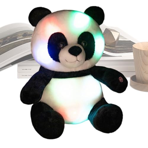 Peluche panda qui s'allume pour lit et canapé, l'idées de cadeau magique pour Noël