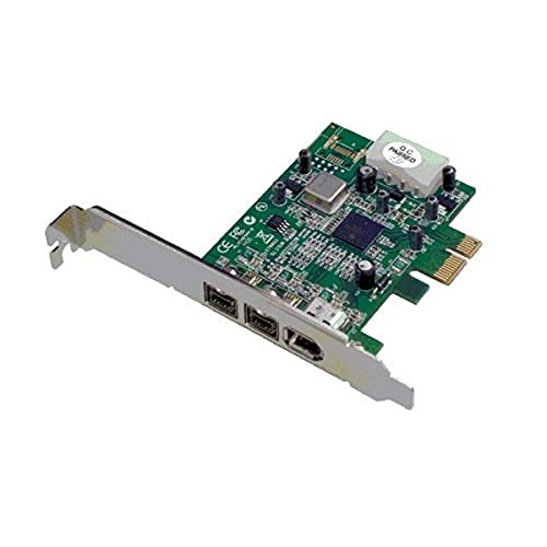 Durevole e resistente Dawicontrol DC-FW800 FireWire PCIe Hostadapter Scheda di interfaccia e Adattatore