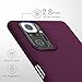 kwmobile Case Compatible with Xiaomi Redmi Note 10 Pro Case - TPU Silicone Phone Cover with Soft Finish - Bordeaux Violet
