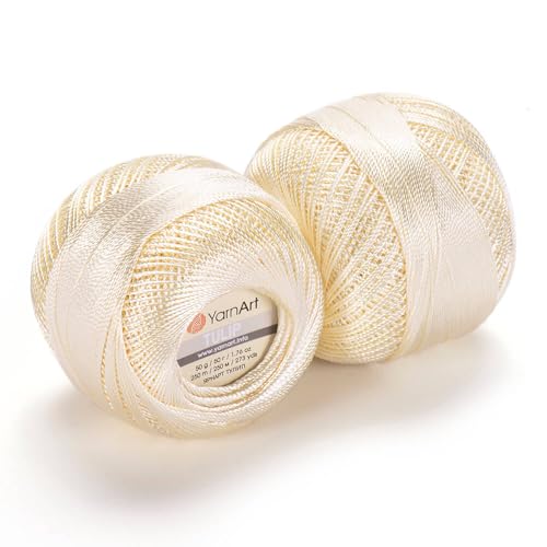 Image of YanrArt Tulip%100 Microfiber Silky Yarn - Suitable for Summer Clothes and Home Accessories Curtains, Runners, Tablecloths - S. Fine(1) Weight Yarn - 1.70 Oz, 273 Yds (437)