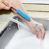 CPAP Tube Cleaning Brush (7.2ft) with Double Heads (15mm & 22mm) Fits Most Standard Hoses (Blue)