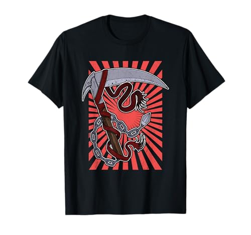 Kusarigama Japón japonés arma artes marciales Camiseta
