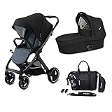 Babywanne X-Pram Light 2.0: große aber leichte Babywanne. Mit Lüftungsfenster, Fußabdeckung, herausnehmbare Polsterung, Tragegriff und Sonnenblende.