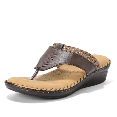 Image of SELBRO Doctor-Plus Diabetic & Orthopedic Slippers for Women with Super Extra Soft Padding C1