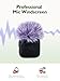 2*Pcs Furry Mic Windscreen for DJI Mic Mini - Mic Wind Muff Suitable for DJI Mini Reduce Wind Noise, Keep Microphone Clean (Purple)