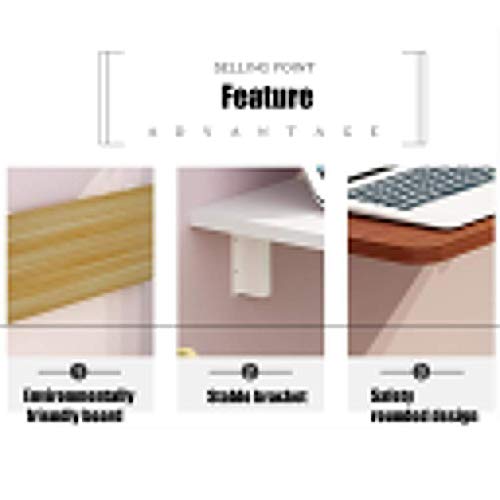 Table murale pliante pour bureau d'ordinateur ou petit espace - 5