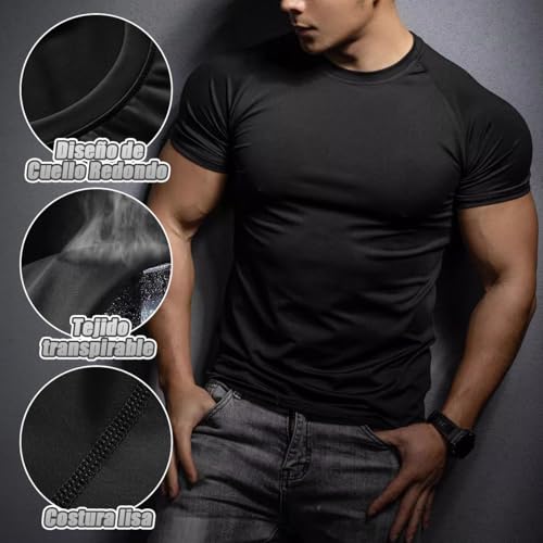 Catálogo para Comprar On-line Ropa de Ejercicio y fitness para Hombre los 10 mejores. 18 Imagen adicional