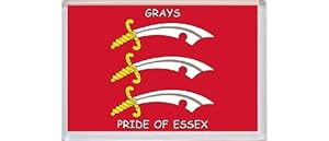 Grays - Pride of Essex County Flag - Jumbo Fridge Magnet