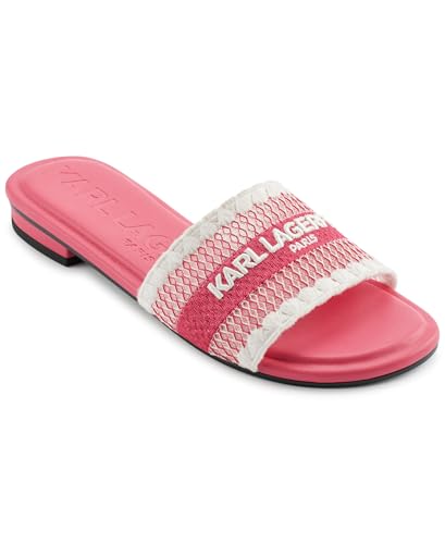 Sandales plates Cairra KARL LAGERFELD pour pieds sensibles avec semelle rembourrée