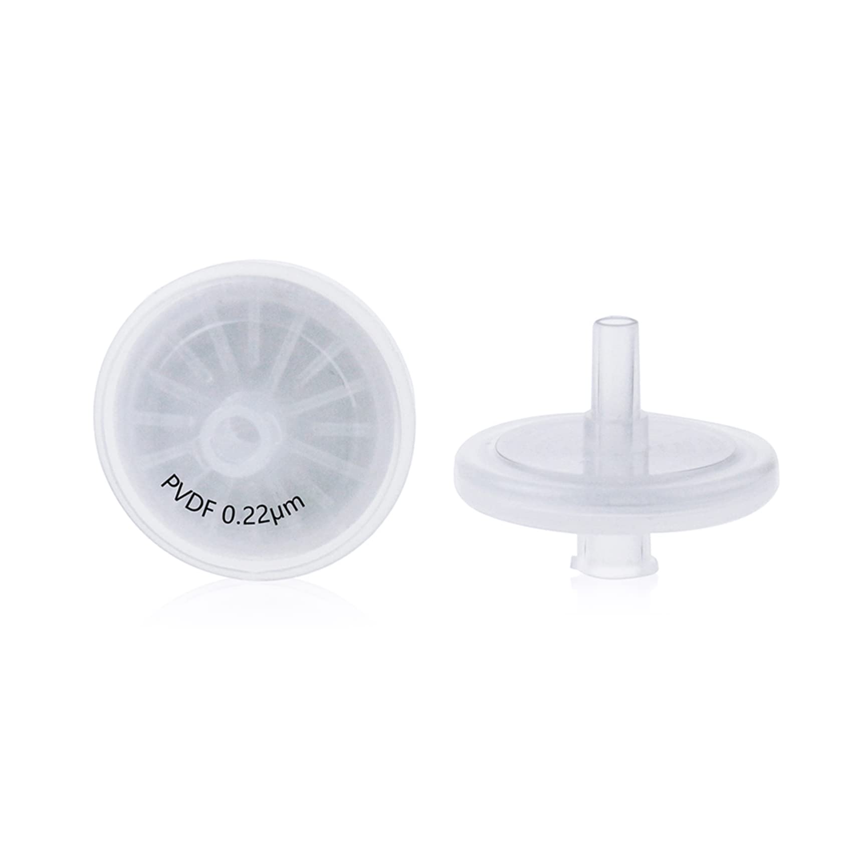Labfil Syringe Filters PVDF Hydrophobic 25mm Diameter 0.22um Pore Size Filtration Non Sterile for Scientic Lab Pack of 20-image-47