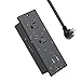 Conference Recessed Power Strip Waterproof, with PD 20W USB C Fast Charging Port,2 Outlets,Furniture Recessed Power Outlet,Desk Power Strip Surge Protector,Drawer Outlet,Flat Plug,6ft Cable (Black)