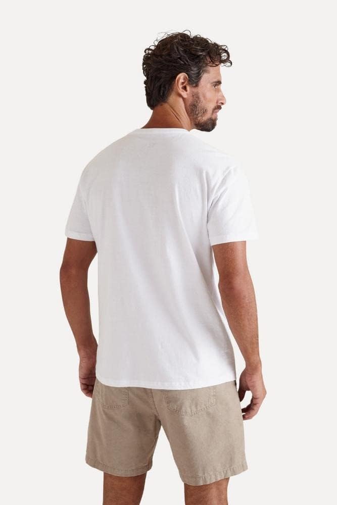 Camiseta Algodão Brasa Pica-pau Bordado Reserva