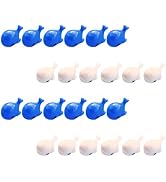 Kichvoe 24pcs Mini Ocean Figure Mini Ocean Resin Animal Miniature Dolphin Mini Resin Figure Small Resin Animal for Garden Dollhouse Accessories Decoration DIY...