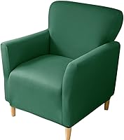 Vista 34 de XMAYODS Funda elástica para silla de club, fundas para silla de bañera, funda suave para sillón, protector de muebles extraíble, funda para silla