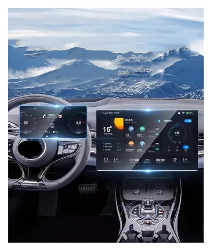 Film protection écran verre trempé BYD Seal confort de conduite et écran GPS 15.6 propre