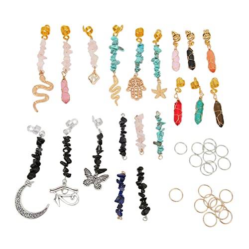 Bijoux pour dreadlocks pour embellir et égayer facilement vos coiffures