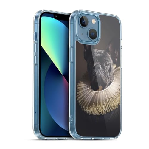 Coque Gel Bouledogue Français pour iPhone 13 Mini compatible MagSafe de Klaudia Senator