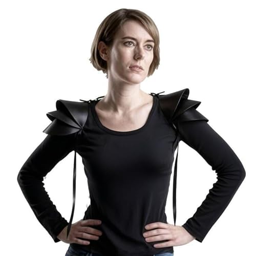 Medieval Double Shoulder Armor Epaulet Gothic Punk Halloween Cosplay Accessories