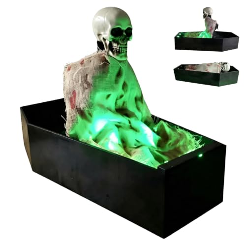 Squelettes pour Halloween à piles pour effrayer les passants sans installation complexe