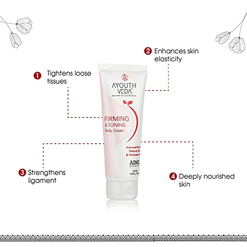 Image of Ayouthveda Firming & Tonning Body Cream | Enriched With Satavari | Strengthnes Skin Tissues | Deeply Nourishes Skin & Keep It Moisturized | Ideal For Daily Use (Pack of 1; 100g)