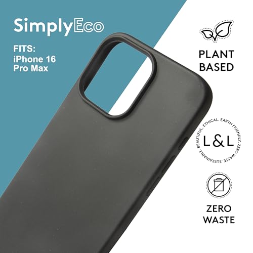 Coque de téléphone biodégradable pour iPhone 16 Pro Max compostable végétale - 2