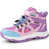 R CORD Kids Hiking Boots Girls Hiking Boots Girls Anti-Collision Non-slip Athletic Outdoor Trekking Boots...