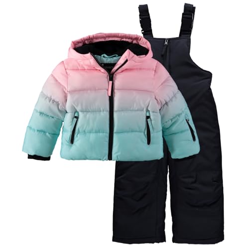 Image of Rothschild Girls' Ski Jacket and Snowbib Snowsuit Set