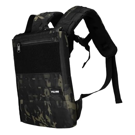 Best rucking backpack with weights Polyfit Rucking Backpack 2.0 - Black Camo