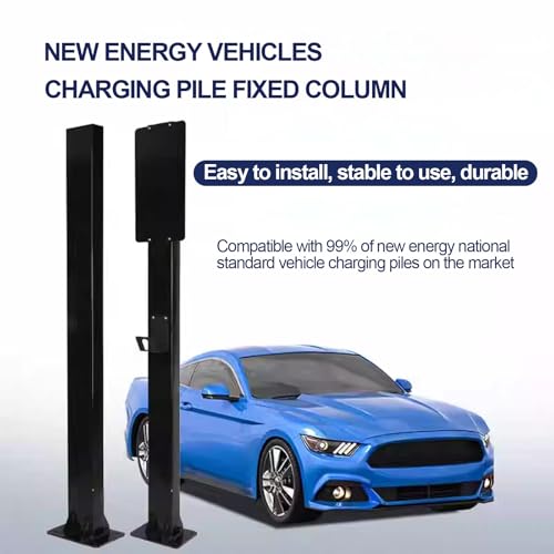 Pilier de chargeur EV fixe pour protéger connecteur de charge