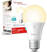 Amazon.co.jp: Wi-Fi接続 Sengled スマート LED電球 e26口金 60w相当