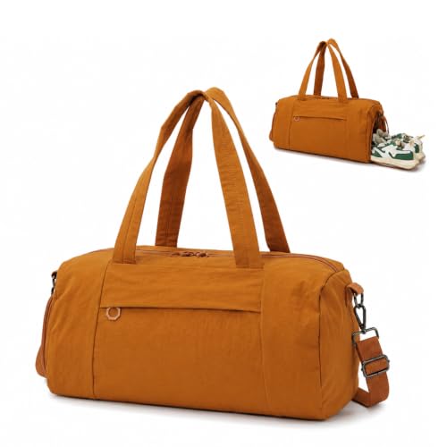Image of PALAY Gym Bag Duffle Bag with Wet Dry Section and Slot for Women