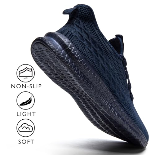 Image of Mens Running Tennis Casual Walking Shoes Fashion Athletic Gym Sports Sneakers for Men Breathable Lightweight Comfortable Shoes
