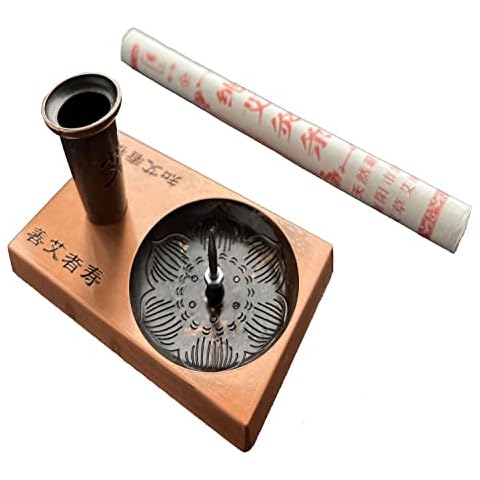Moxibustion on Tool Base Tray Fire Extinguishing Bracket Burner Holde Set Used to Support and Extinguish Moxa Stick Made of zinc Alloy Material Cover