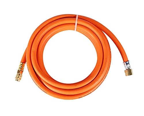 GARDINGER Propanschlauch 5 m mit Schnellkupplung DN5 und Anschluss 3/8' links