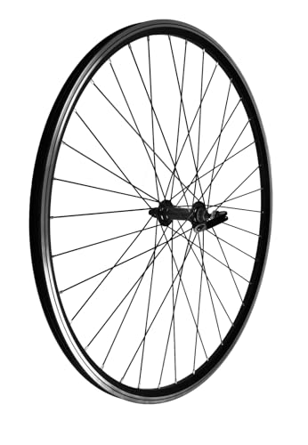 BERETTA CERCHI WHEEL 28 CTB FRONT. BLACK C/BL HUB ON BEARINGS