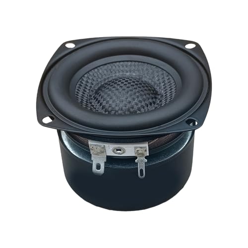 Construcción de goma de metal en altavoces de graves de 3 pulgadas con fidelidad acústica