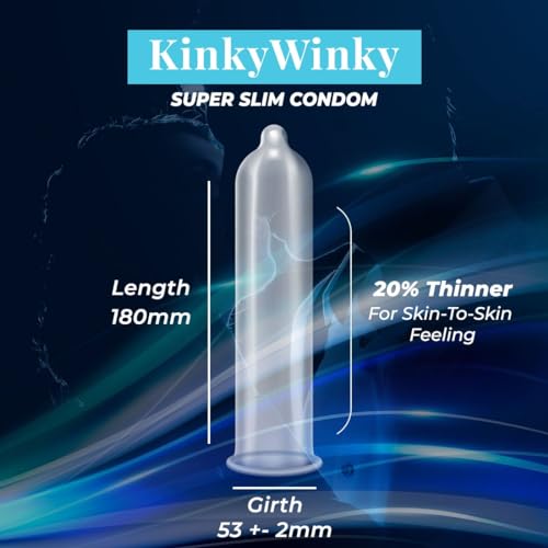 Notty Boy Nottyboy Super Slim Extra Thin Condoms For Men - 36 Count | Tight Fit | Smooth And Silky Surface | Transparent | Organic Latex | Snug Fit thumb #3