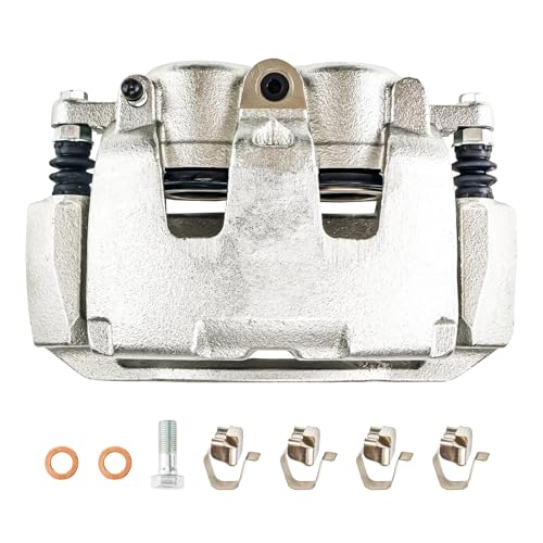 Image of KAX Disc Brake Caliper Assembly for Dakota /Ram 1500 2009-2010, 1500 2011-2018, 1500 Classic 2019-2022, Dakota 2011(Front Left Side), Aspen /Durango 2007-2009(Front Right Side)