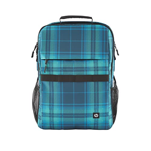 HP - PC Sac à Dos HP Campus XL, Mixte, Tartan Bleu, 16,1