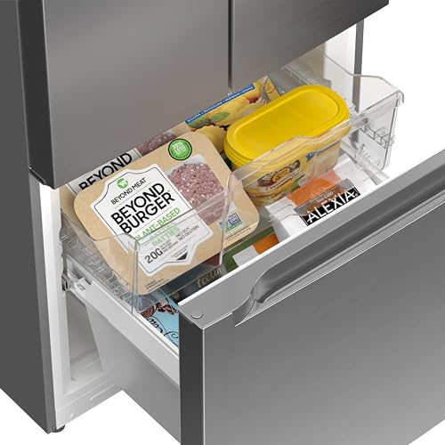 Koolmore KM-RERFDSS-18C 30-Inch And 18.5 Cu. Ft. Counter Depth French Refrigerator thumb #2
