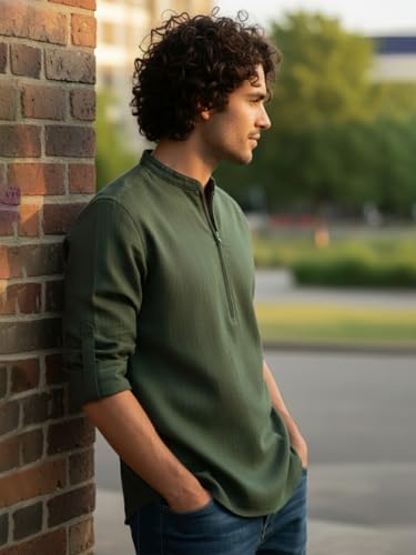 Image of Vida Loca Short Kurta for Men and Boys. (VFLX100)