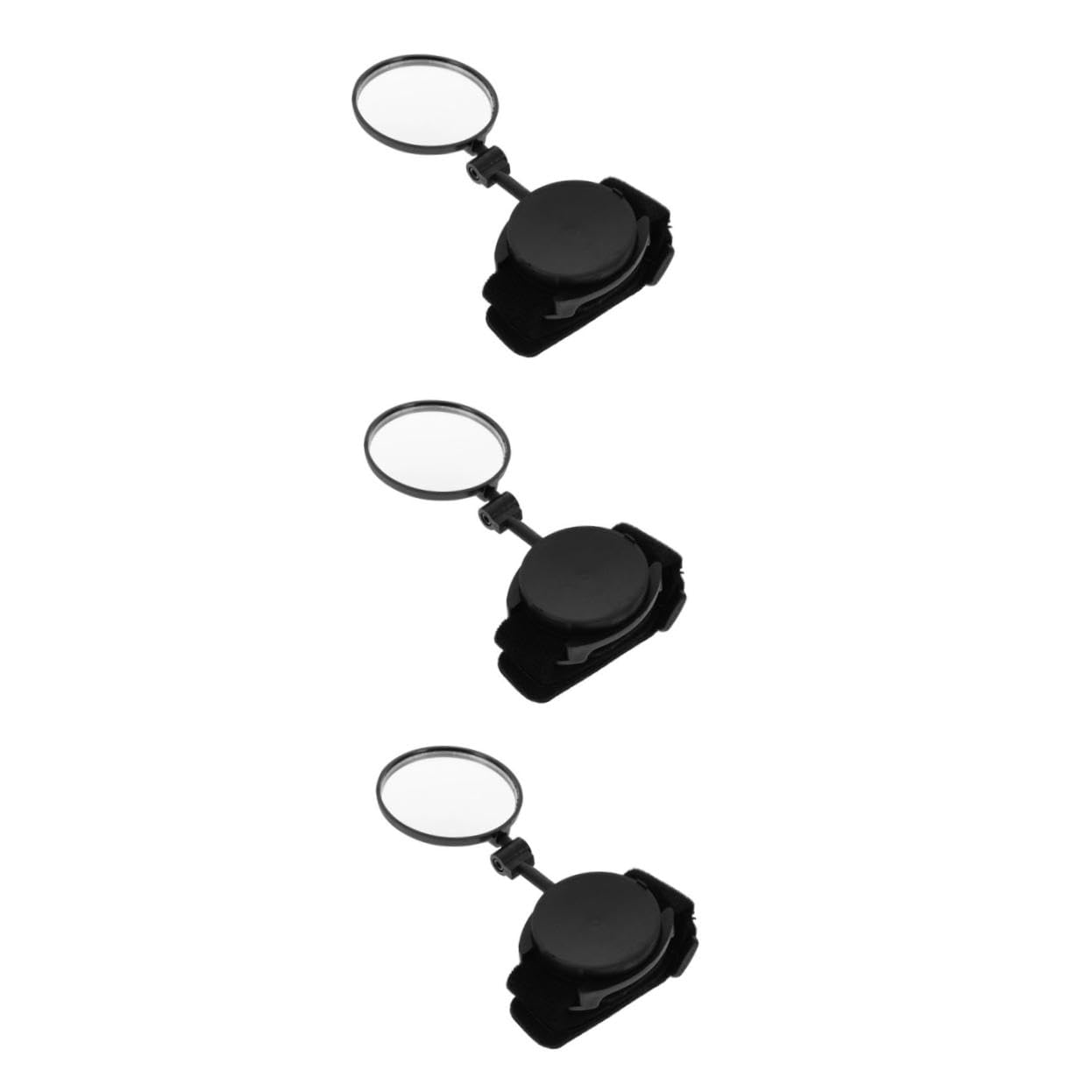 Didiseaon 3 Pezzi Specchietto Retrovisore Cinturino Da Polso Per Ciclismo Accessorio Retrovisore Accessori Dash Per Equitazione Mountain Bike Braccialetto Con Specchietto Retrovisore Per