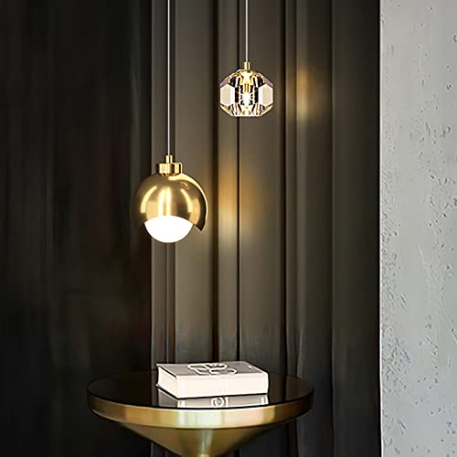 Plafonnier LED design d'exception en cristal et lustre suspendu de luxe pour salle à manger